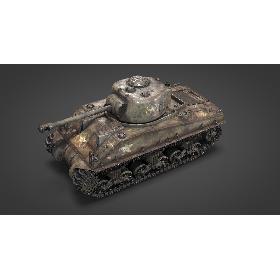 Sherman Tank model